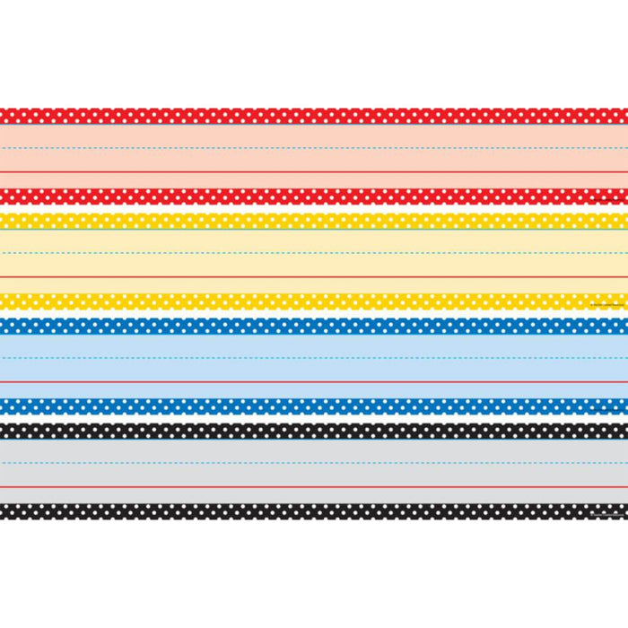 Classic Colors Polka Dots Sentence Strips 