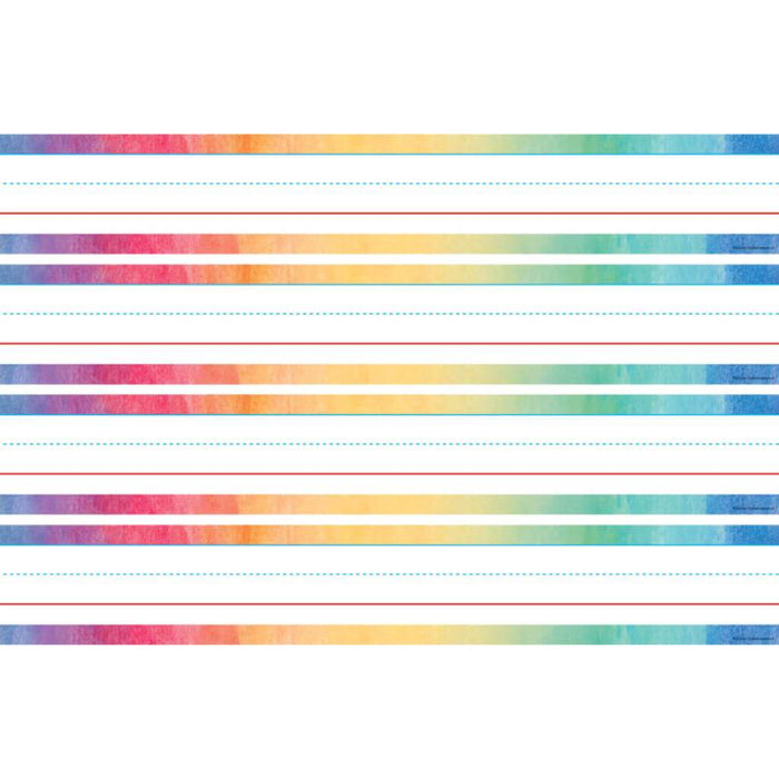 Watercolor Sentence Strips 