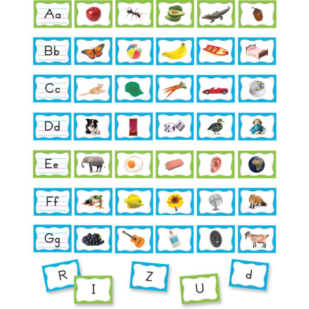 Alphabet Pocket Chart Cards 