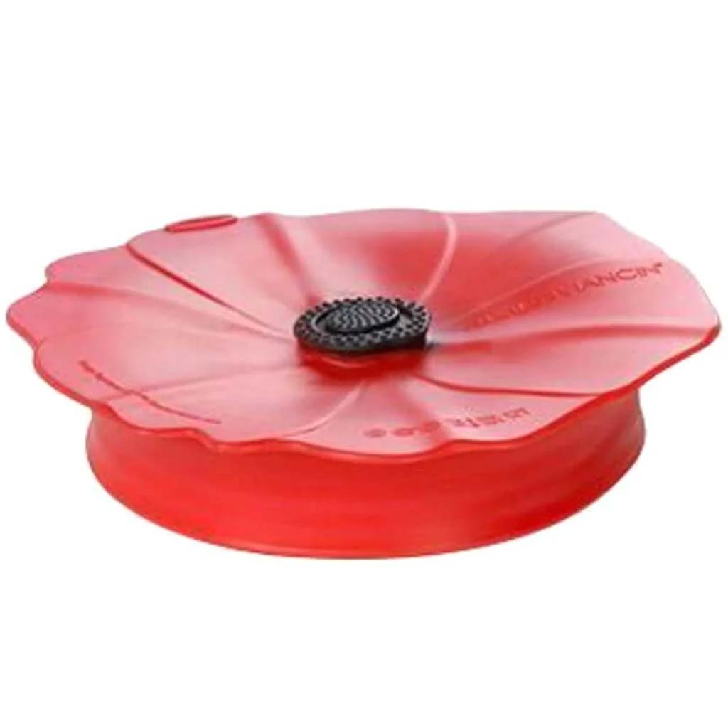 POPPY POP DRINK COVER RED SCARLET 4IN