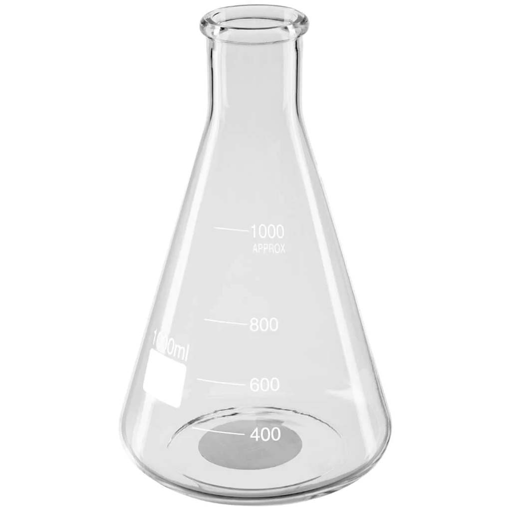 GLASS FLASK 1000ML 