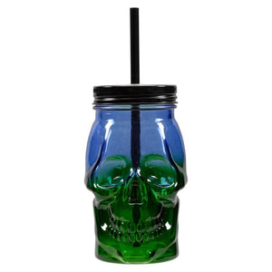 Skull Jar with Lid