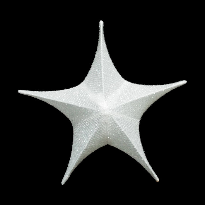 Foldable 3D Star White, 15.75in 