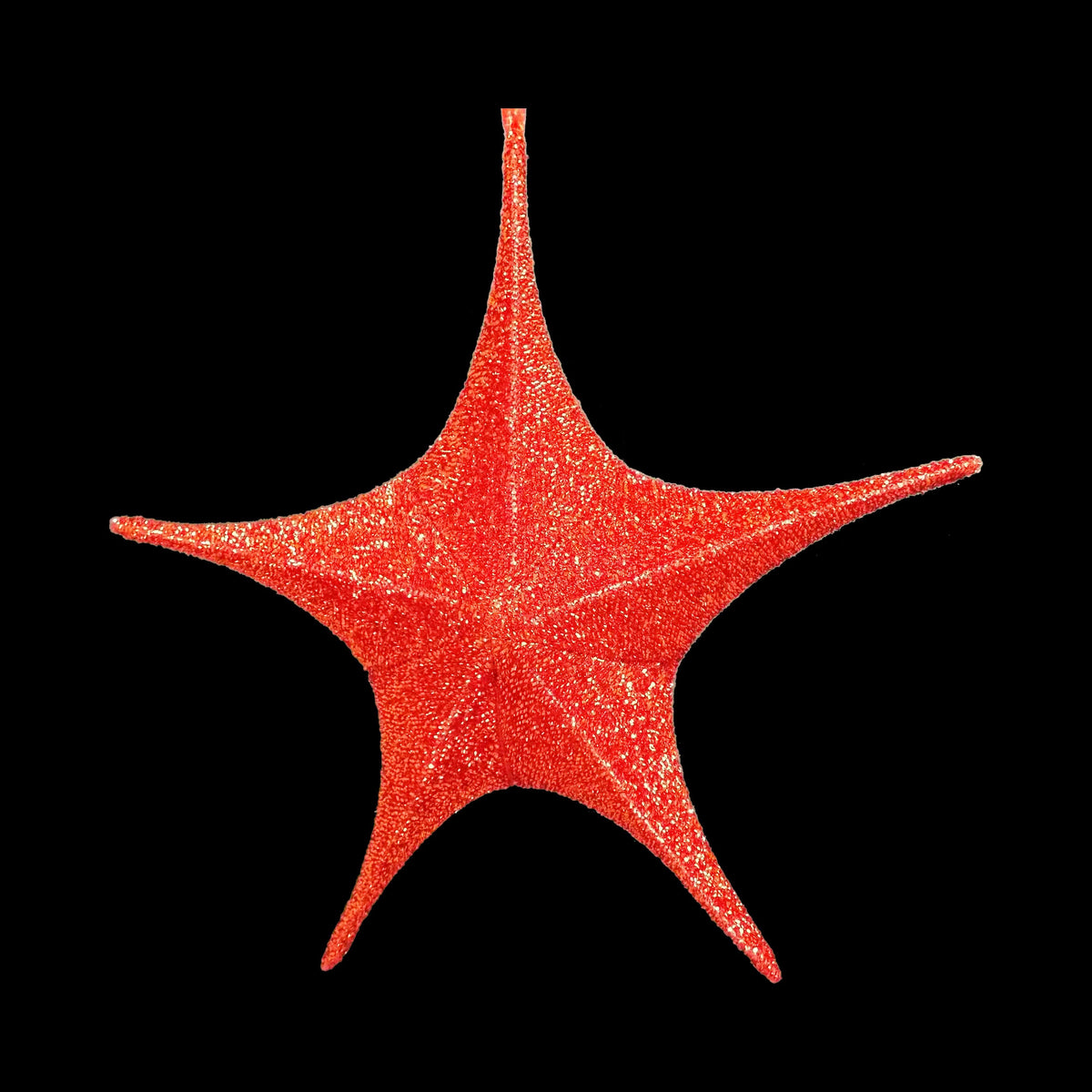 Foldable 3D Star Red, 15.75in 