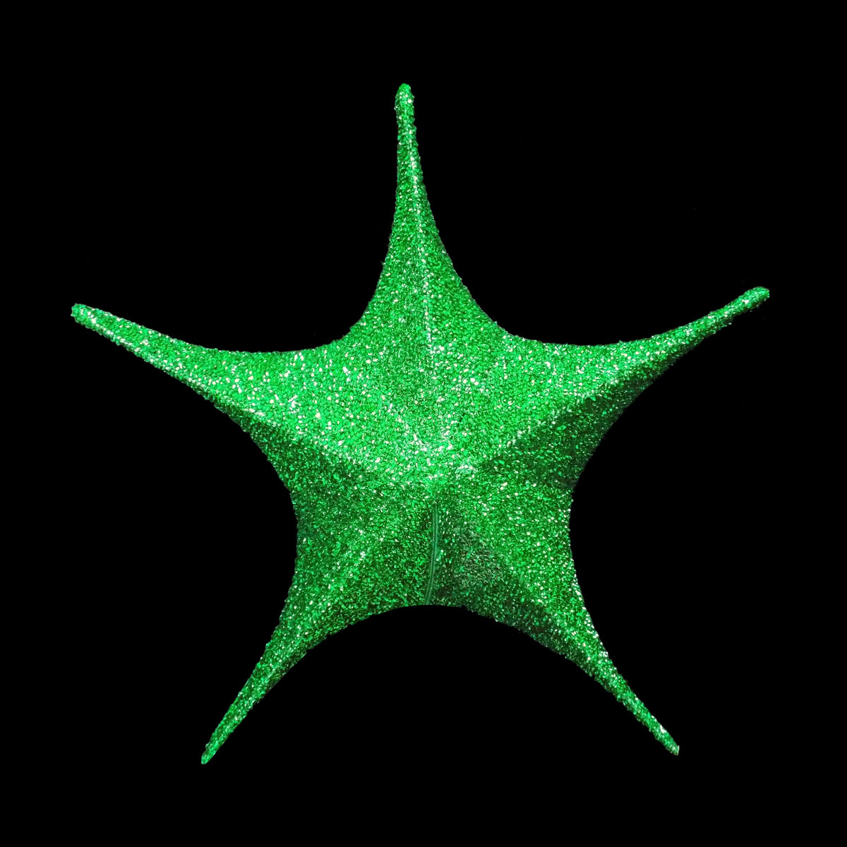 Foldable 3D Star Green, 15.75in 