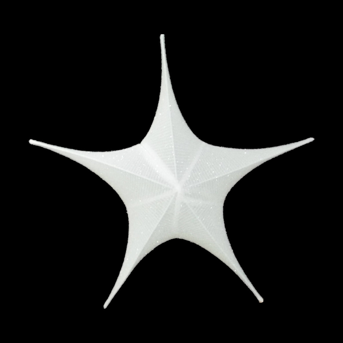 Foldable 3D Star White, 25.5in 