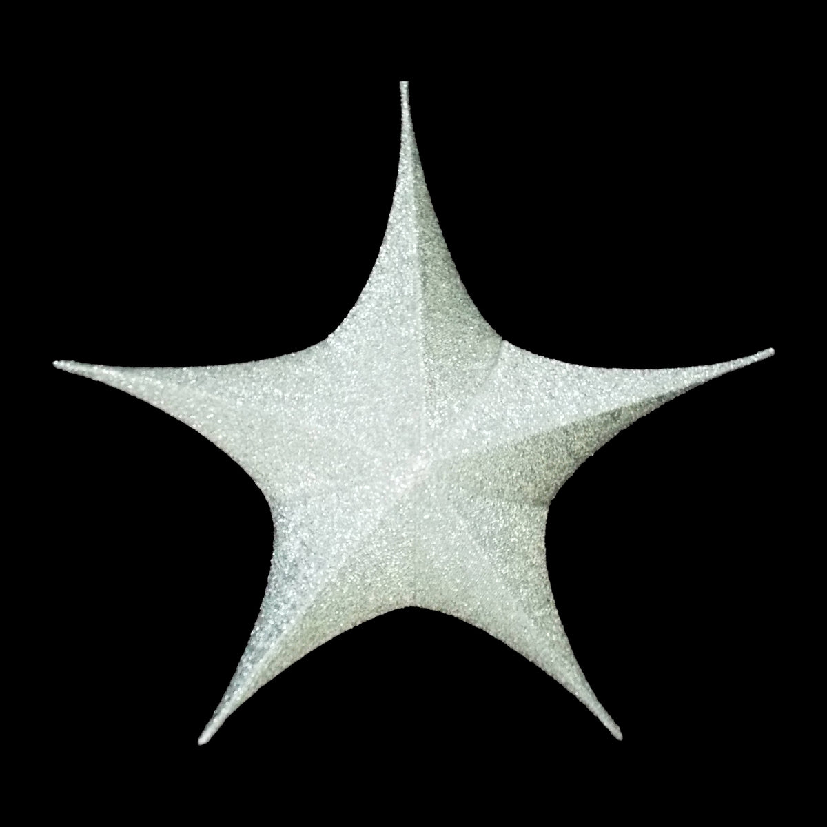 Foldable 3D Star Silver, 31.5in 