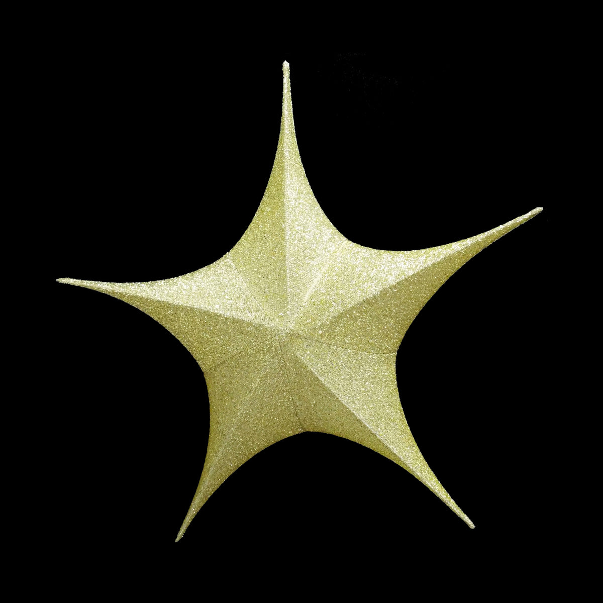 Foldable 3D Star Gold, 31.5in 