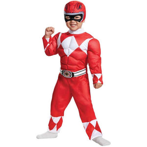 Red Ranger Muscle Toddler Costume