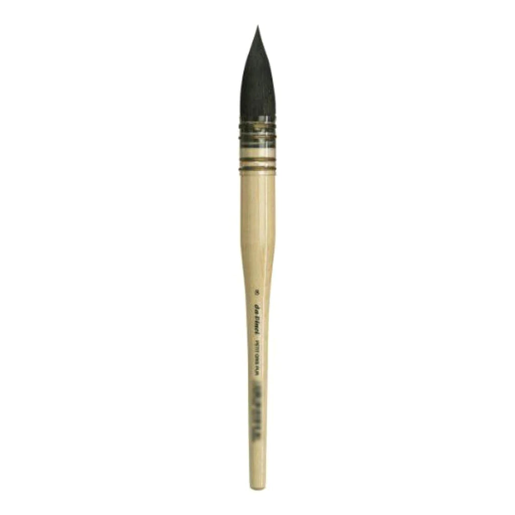 Da Vinci Petit Gris Pur Blue Squirrel Brush Quill Size 8
