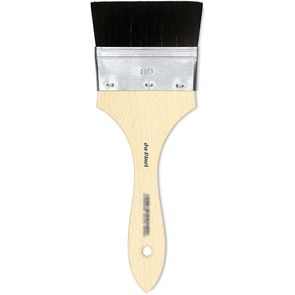 Black Goat Hair Brush Wash Mottler Size 80