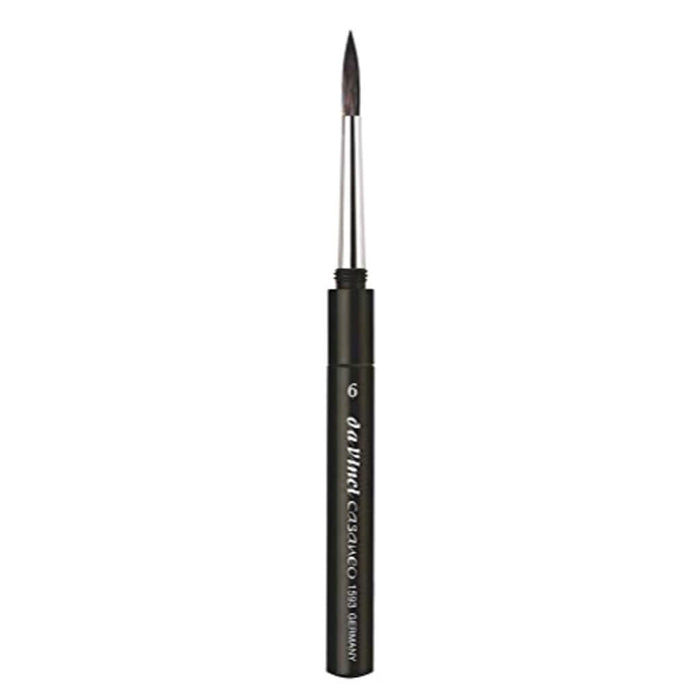 Travel Brush "Casaneo" Synthetic Fibre 6