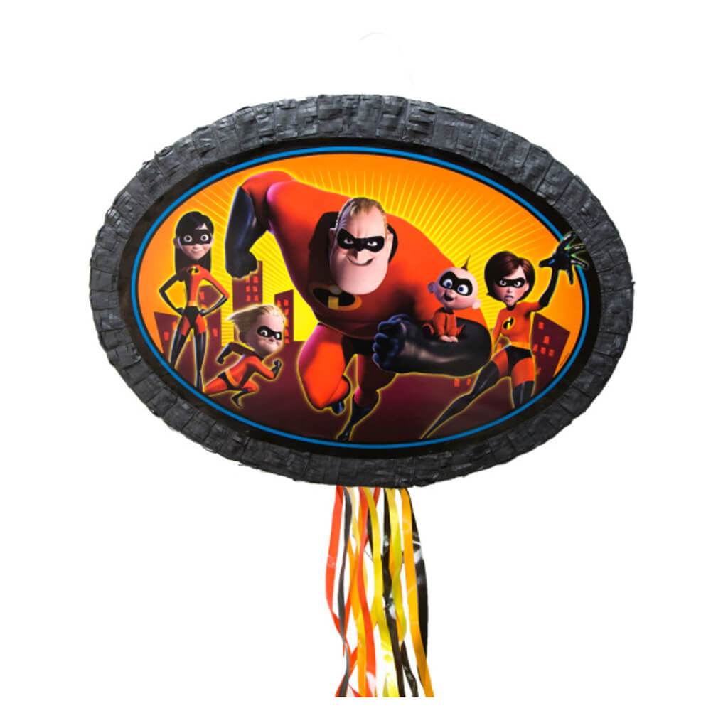 The Incredibles 2 Shaped Drum Pinata