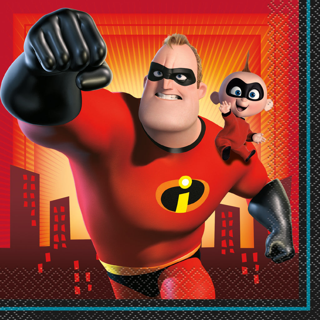 The Incredibles 2 Luncheon Napkins, 16ct 