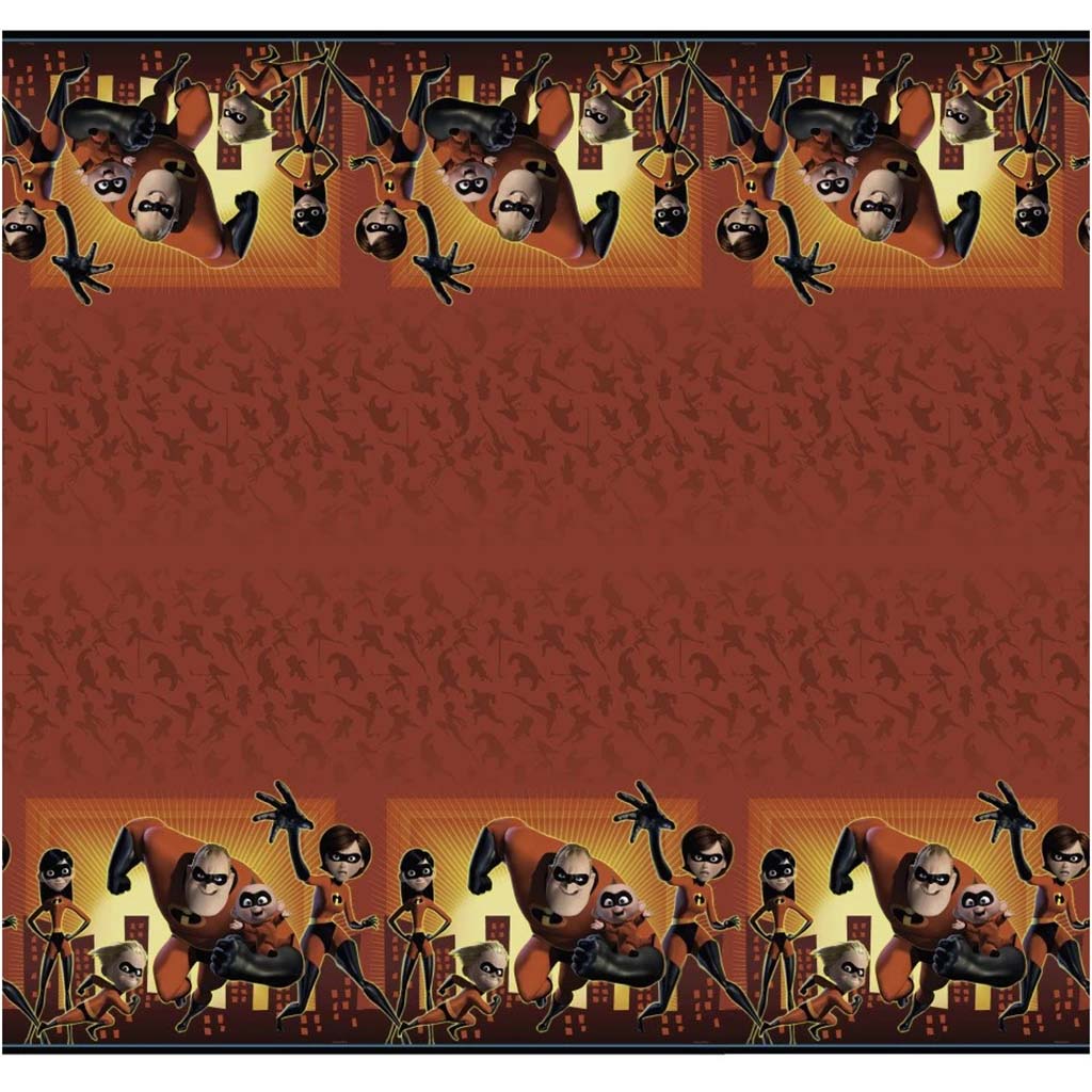 Ractangular Table Cover, 54in x 84in The Incredibles 