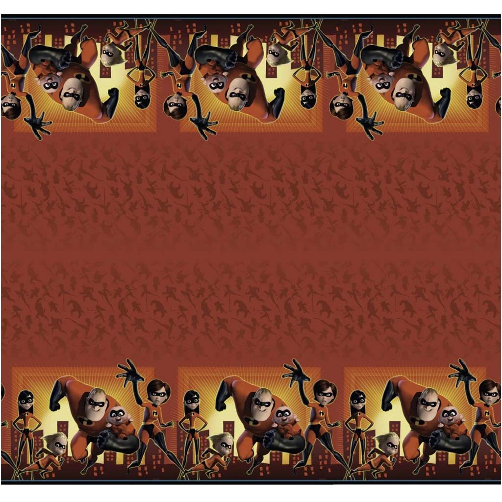Ractangular Table Cover, 54in x 84in The Incredibles 