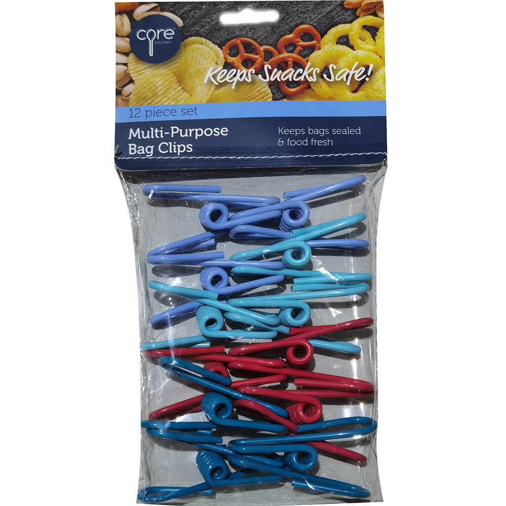 Basic Bag Clips, 12pc