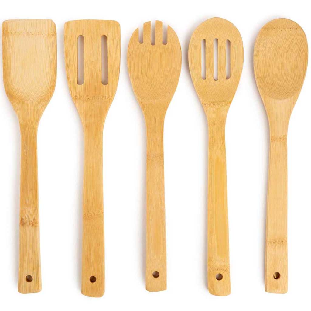 Bamboo Utensil Set, 1pc