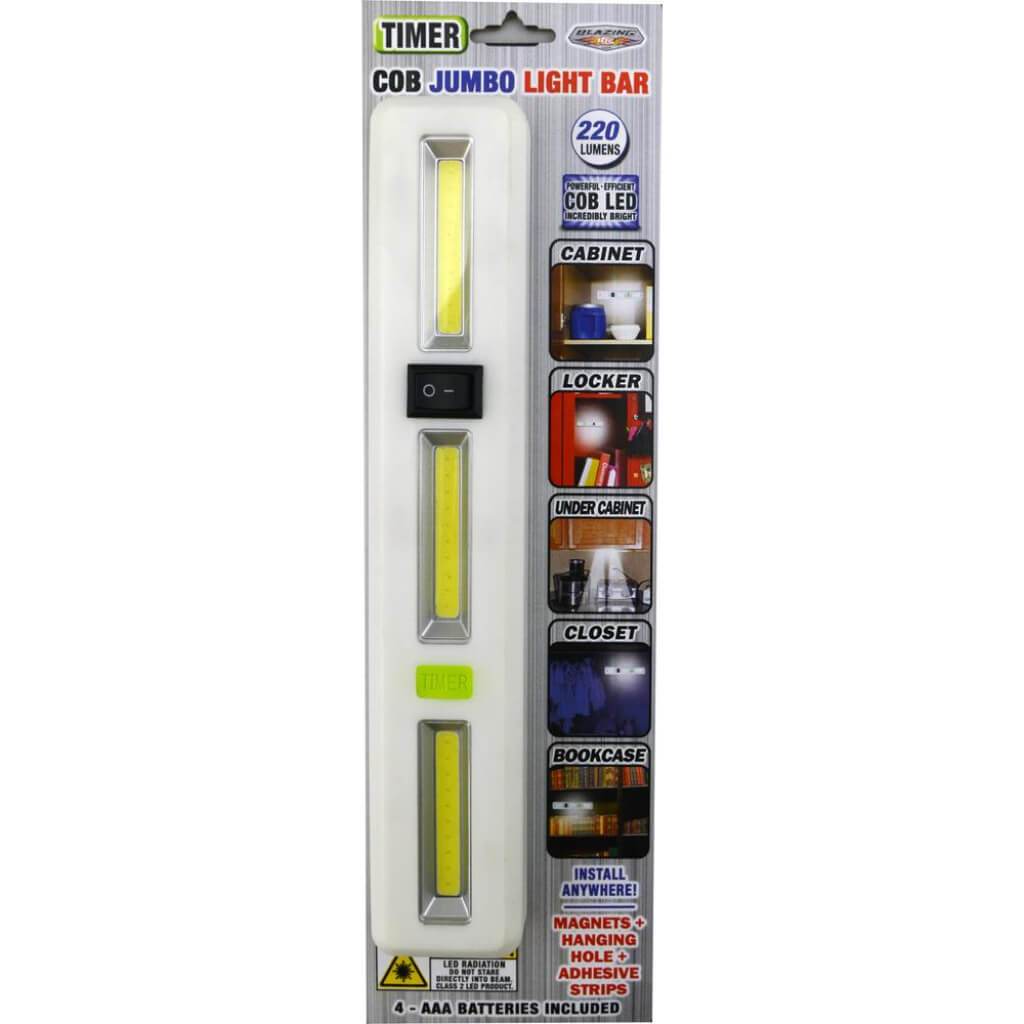 TIMER JUMBO COB LIGHT BAR DISP 