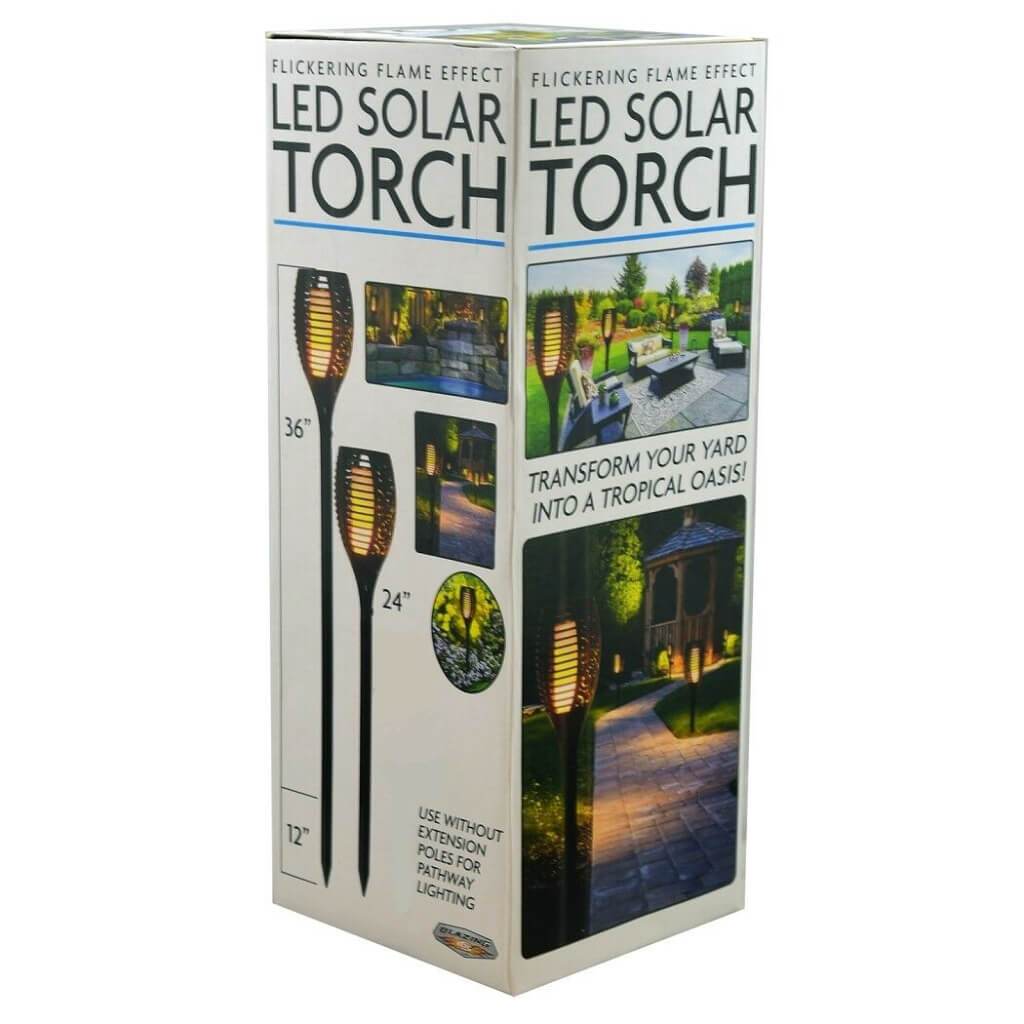 SOLAR FLAME TORCH. DISPLAY TRA 