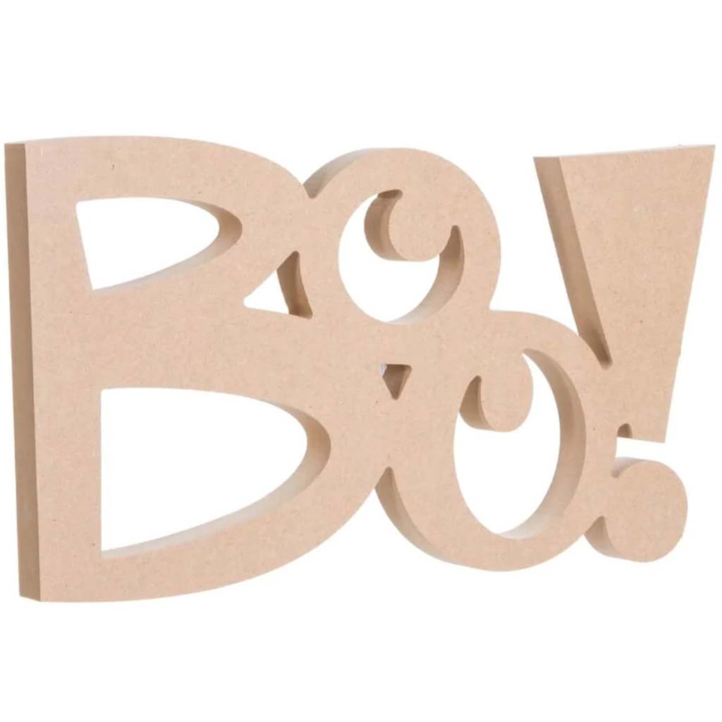 MDF WORD BOO 6.5 X 11.69IN 