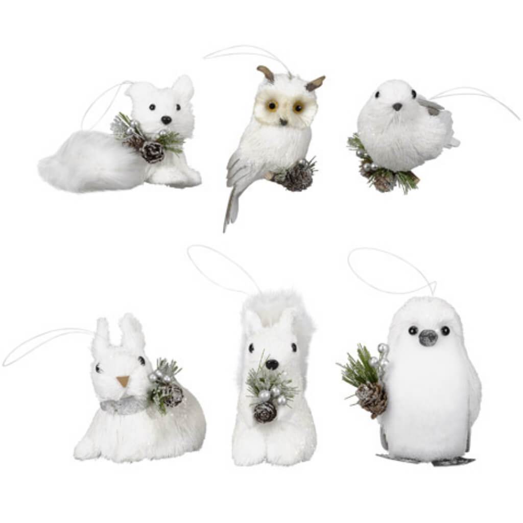 Christmas White Critters Owl 