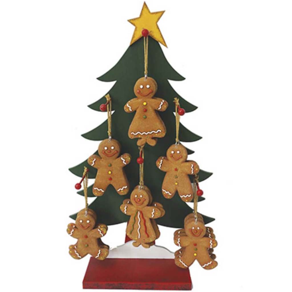 Gingerbread Christmas Polyresin Ornament 