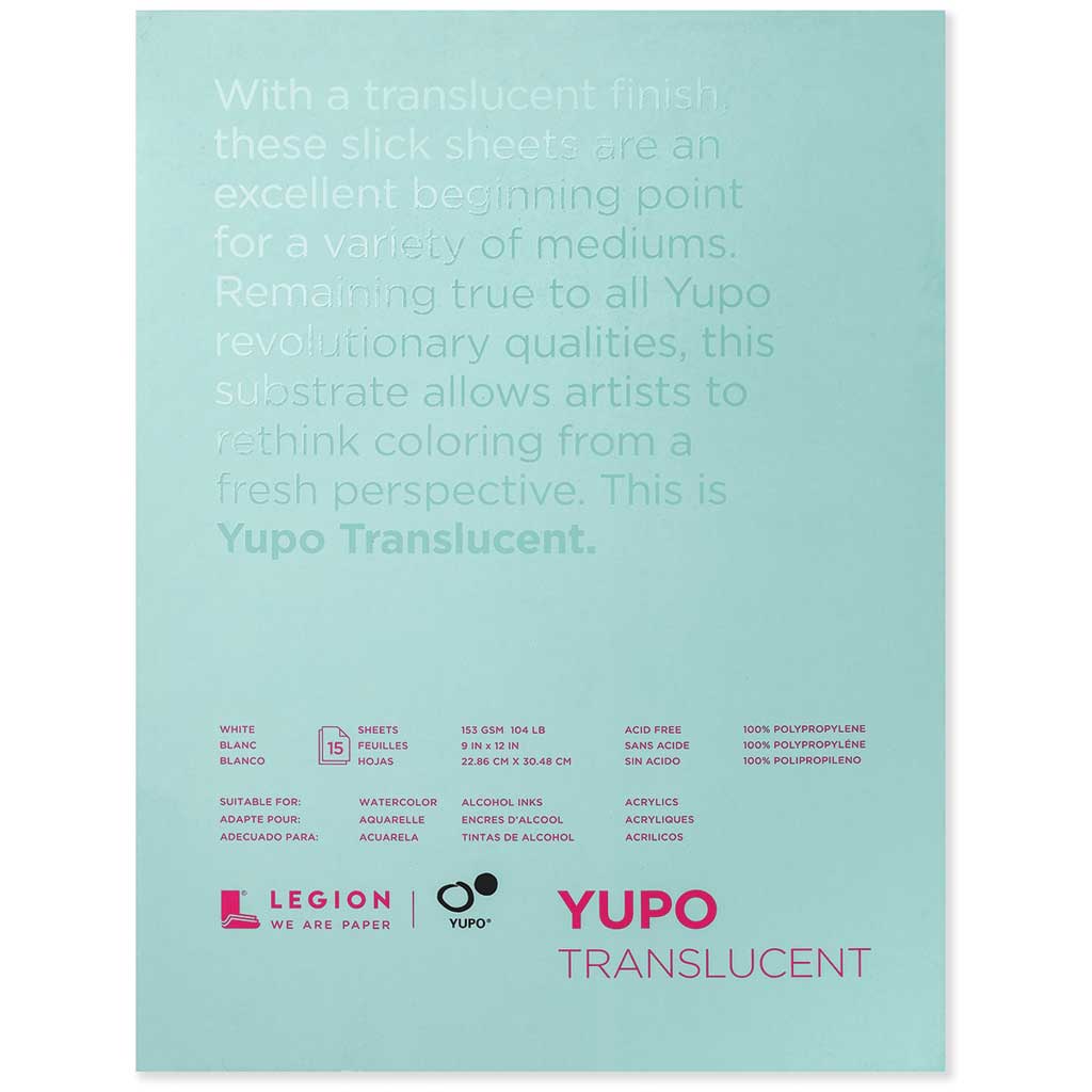 Yupo Translucent Pads 15sheets