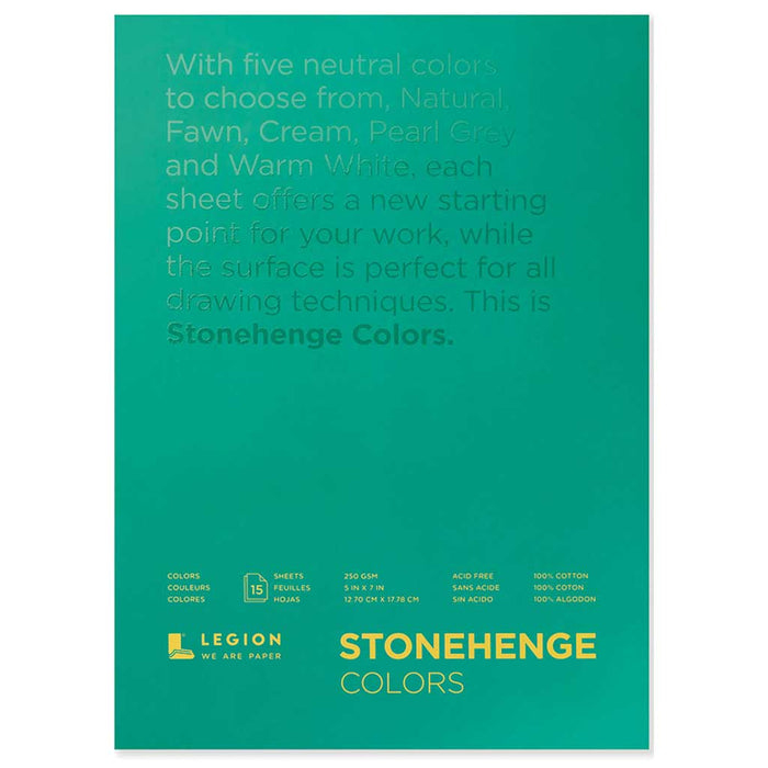 Stonehenge Color Pads 15sheets