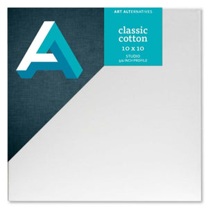 Classic Cotton Stretched Studio Canvas 3/4" Profile