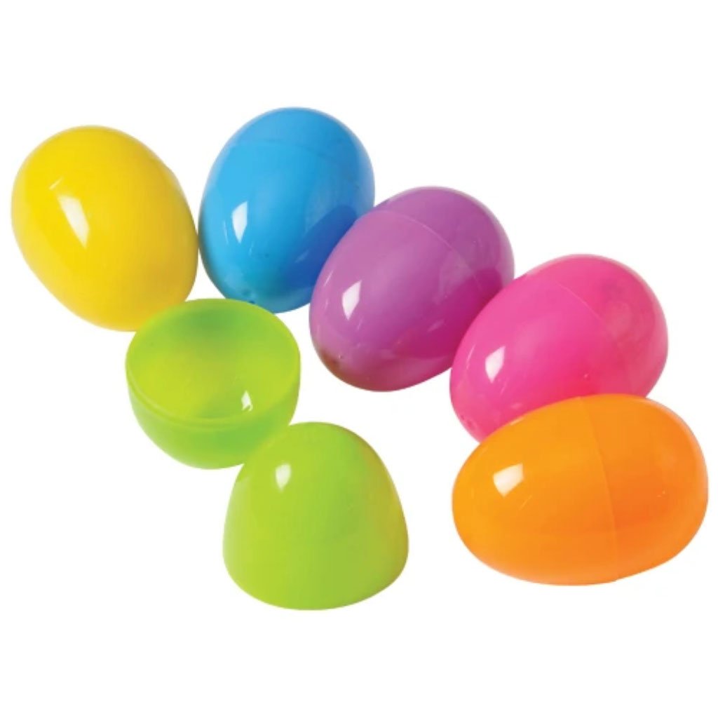 Plastic Eggs 2 3/8 Inch