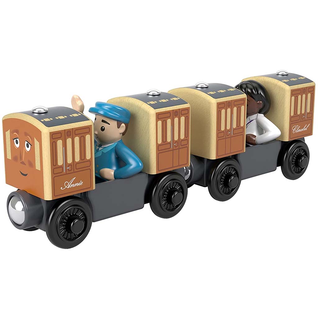 Thomas &amp; Friends Wood Railway Annie &amp; Clarabel