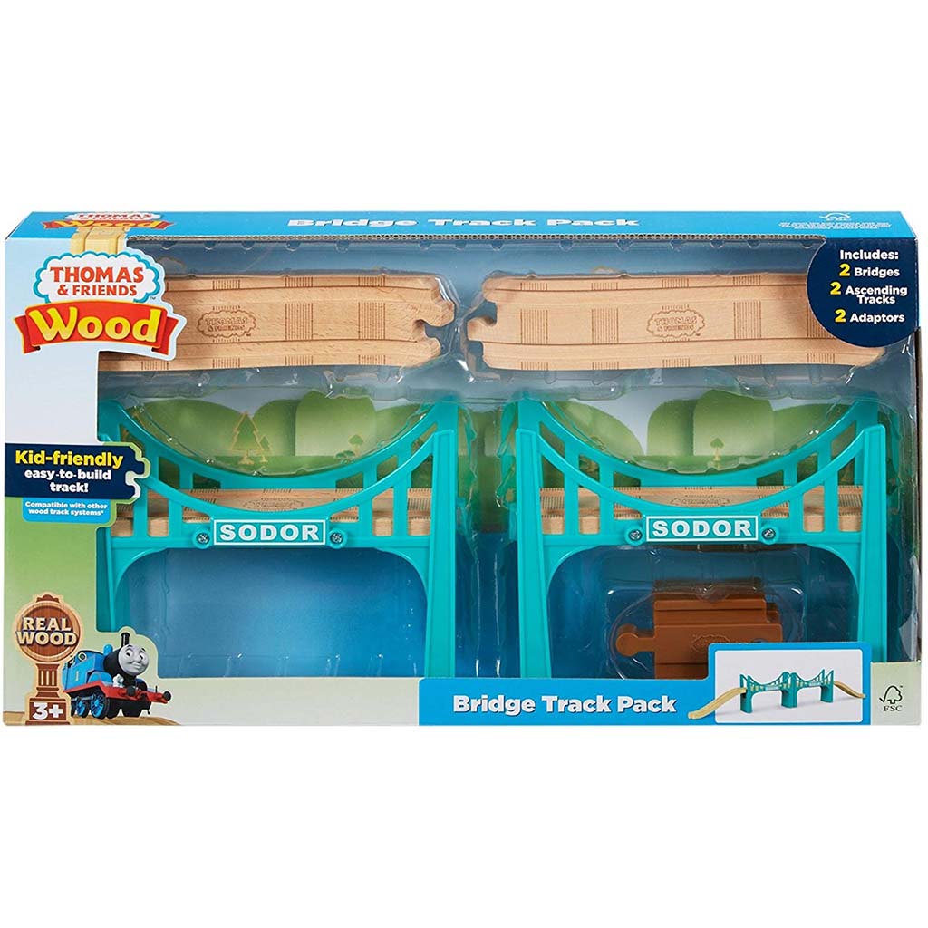 Thomas &amp; Friends Wood Bridge Track Pack