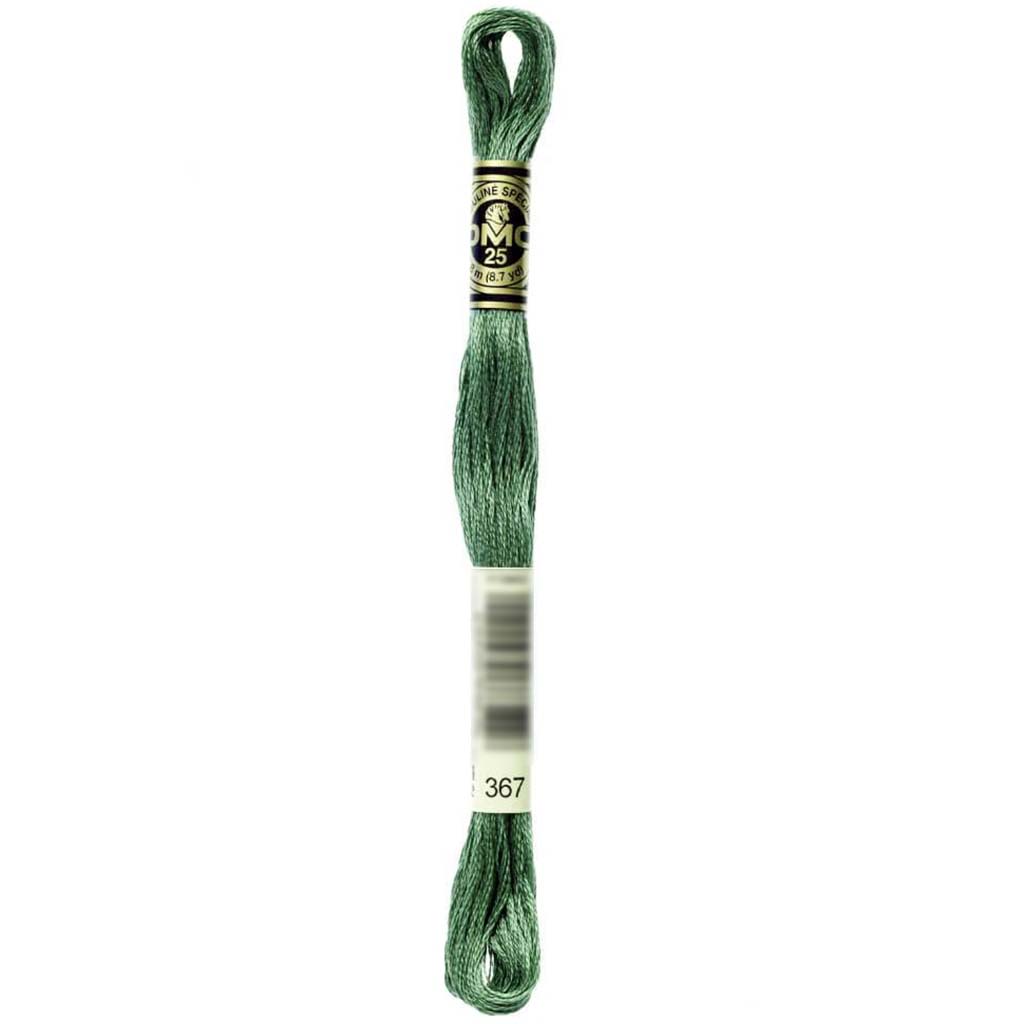 Dmc Floss Dark Pistachio Green Green 