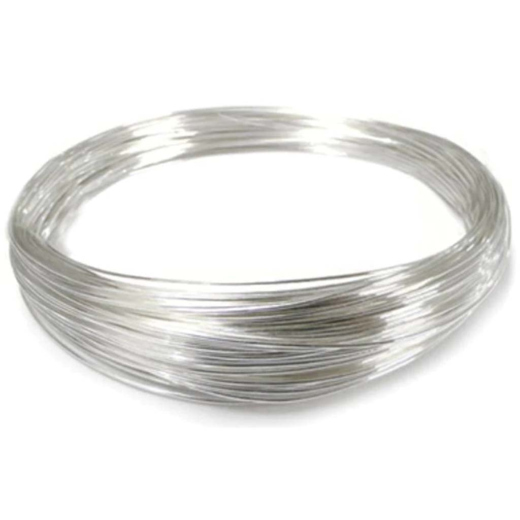 WIRE BEADING JEWELRY TIGER TAIL .45MM SILVER 