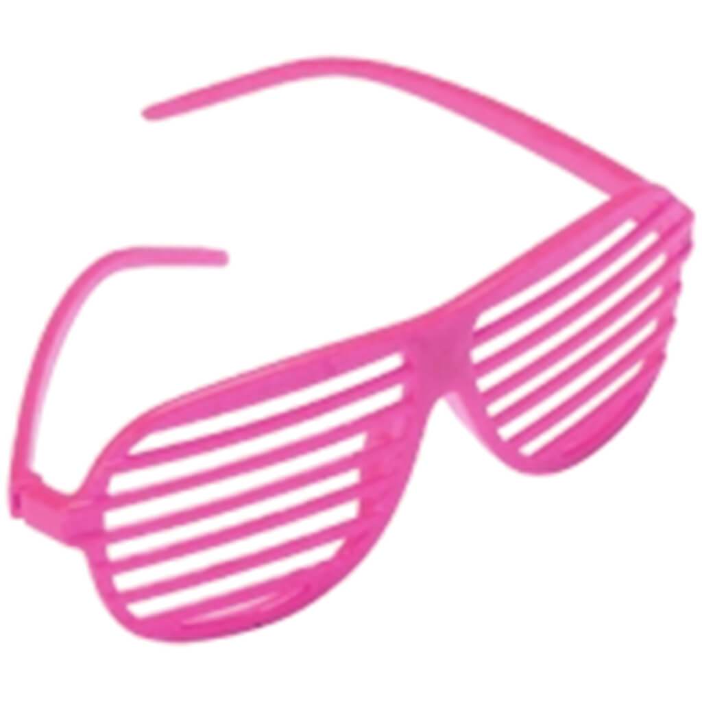 Neon Pink Shutter Shades