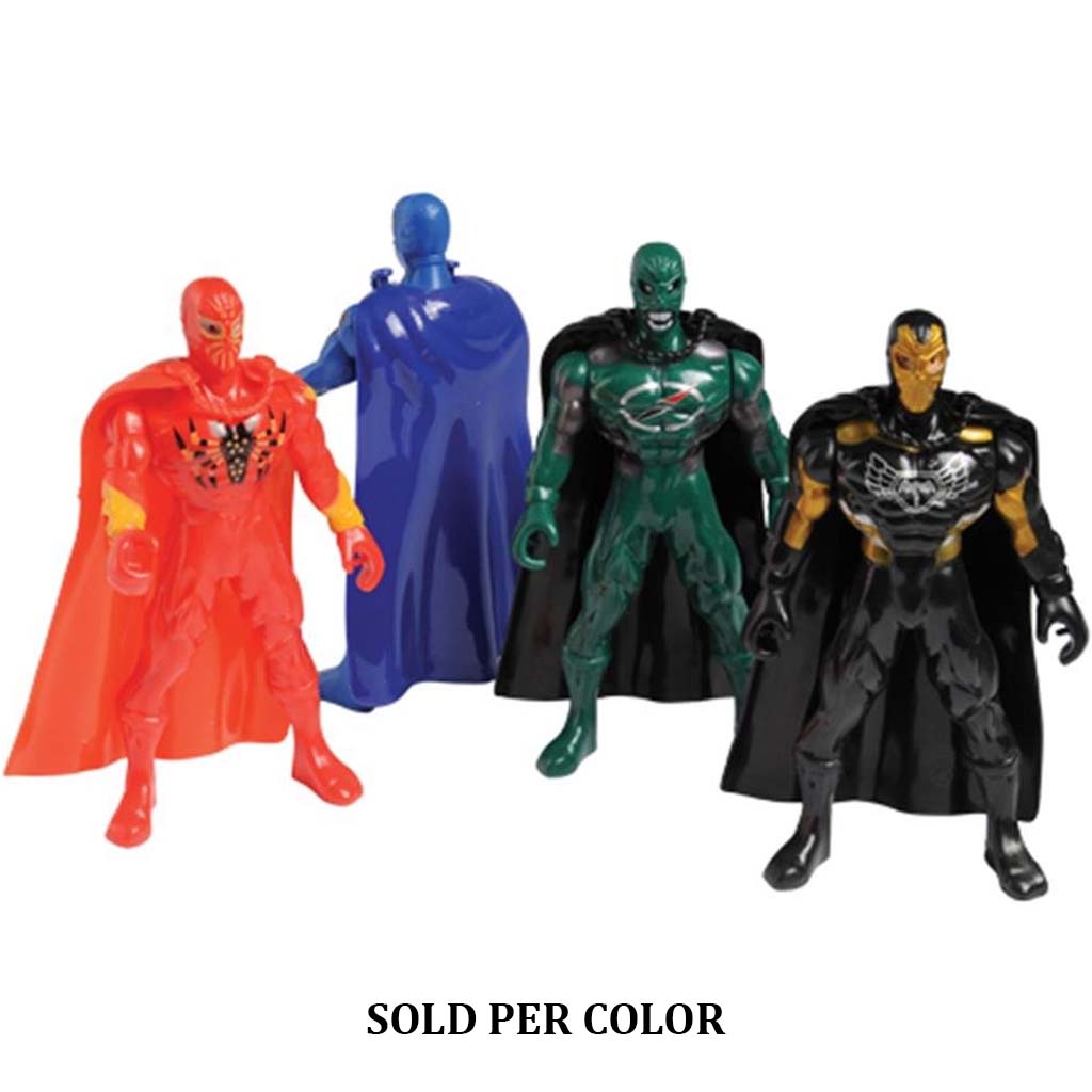 Superhero Figures with Cape