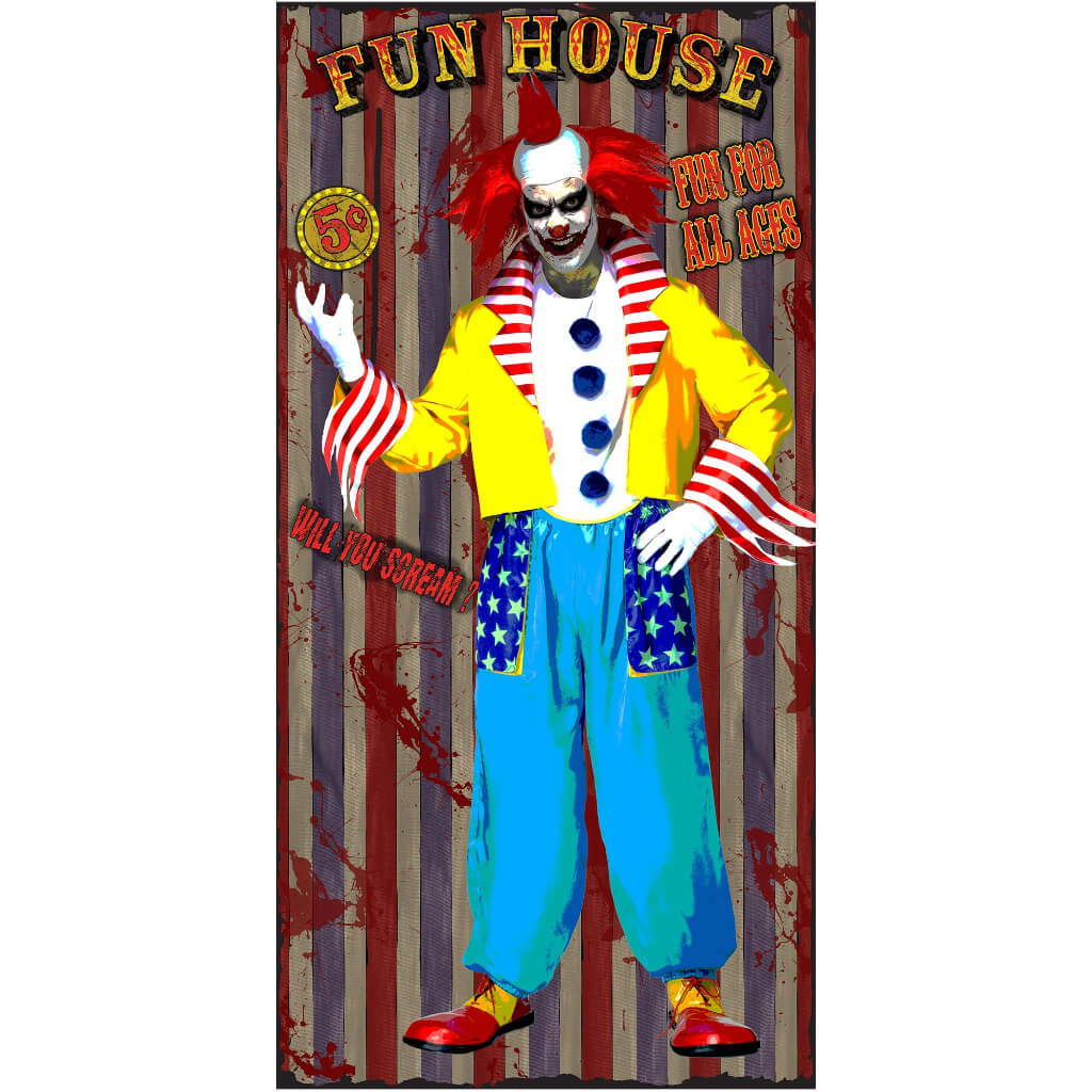 Door Cover Fun House 