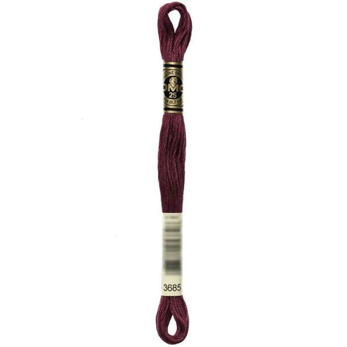Dmc Floss Very Dark Mauve Mauve 