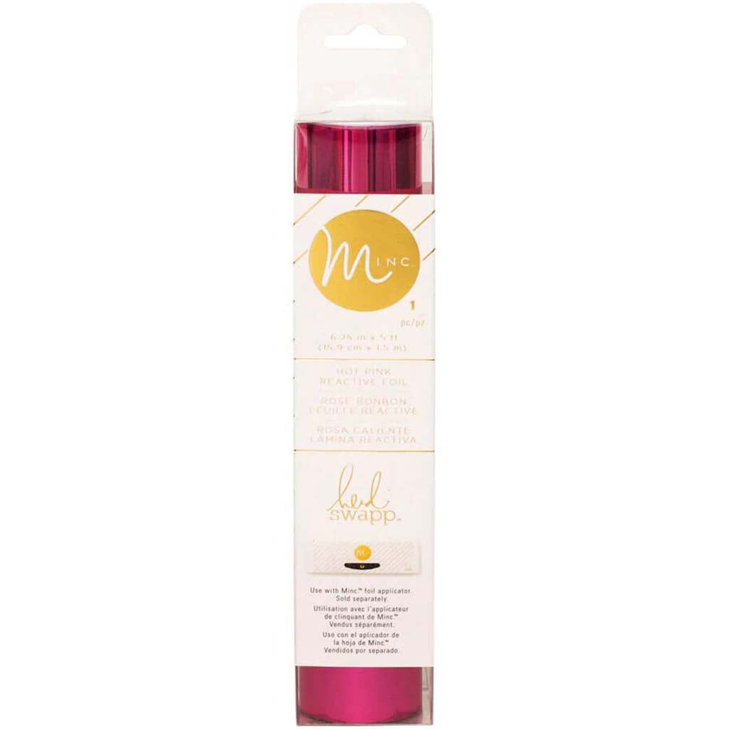 Mini Minc Foil Roll 6in Hot Pink 