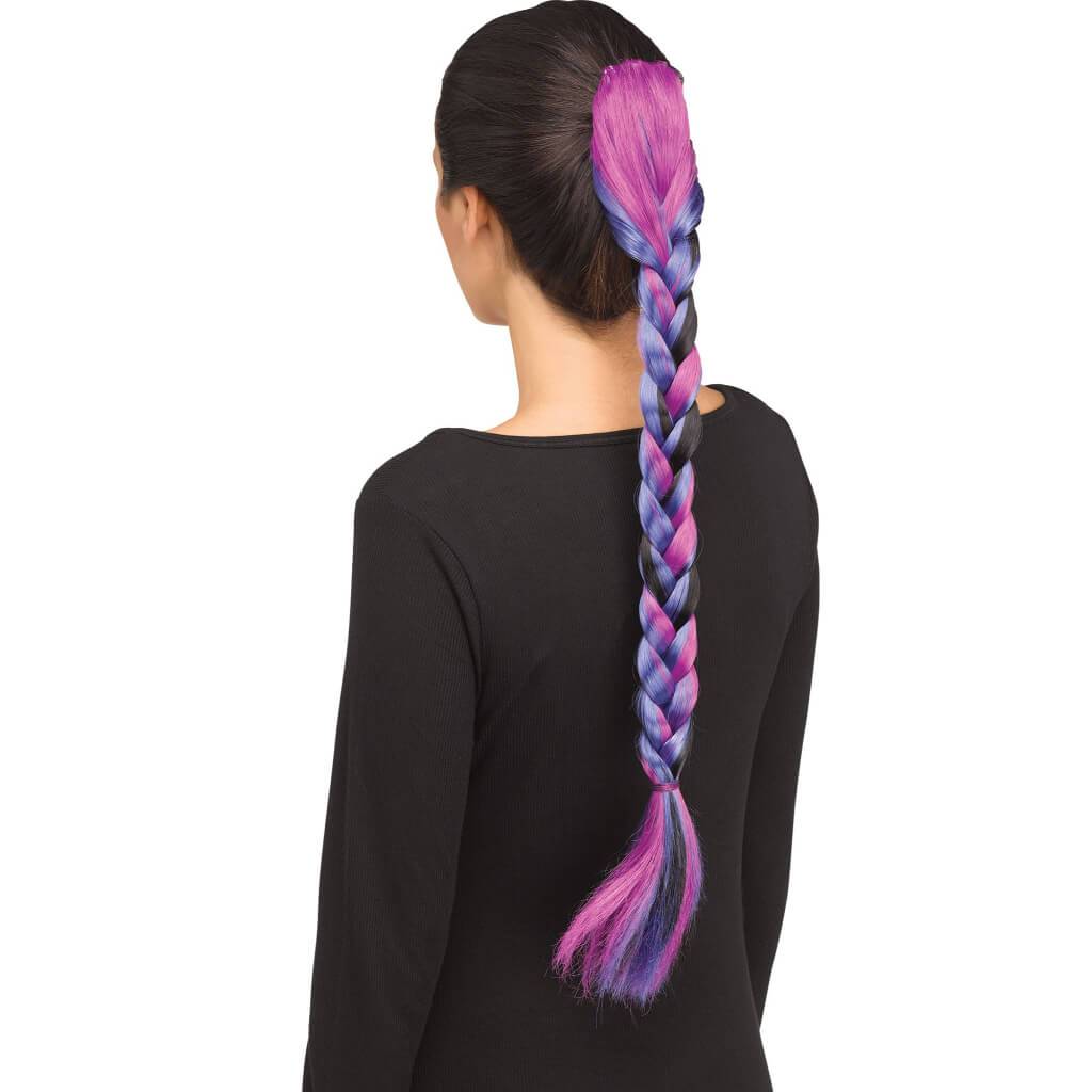 Unicorn Pigtail Curly Multi-Color