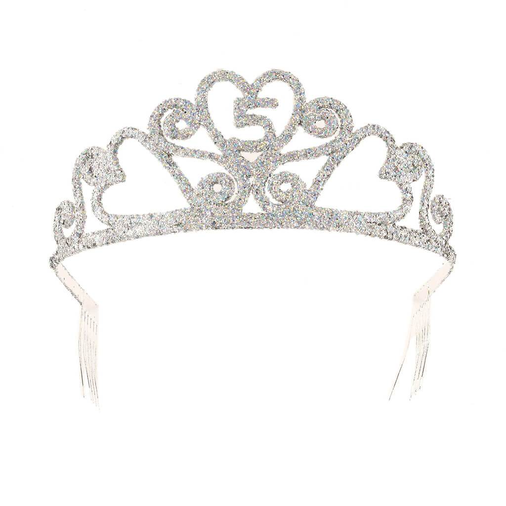 GLITTER BIRTHDAY TIARA 5 