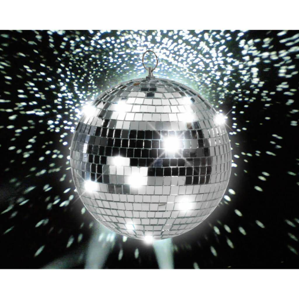 MIRROR BALL WITH COLOR BOX 20" 