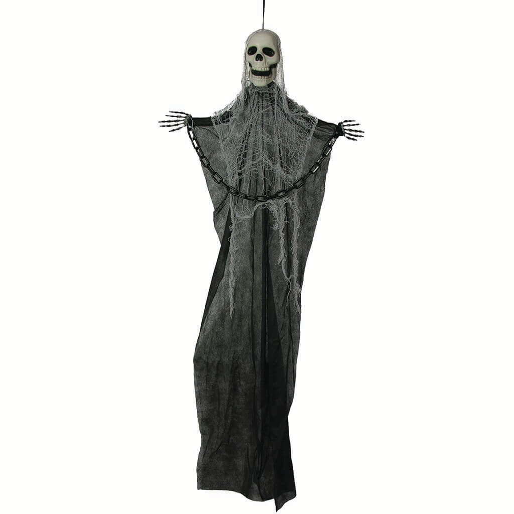 3ft Skeleton with Chain Hanging Prop