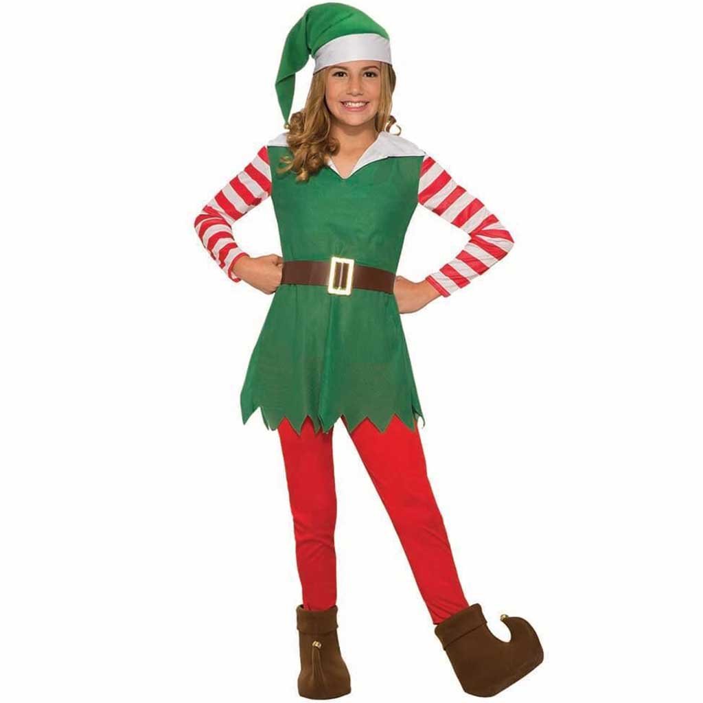 Santa&#39;s Helper Elf Child Costume