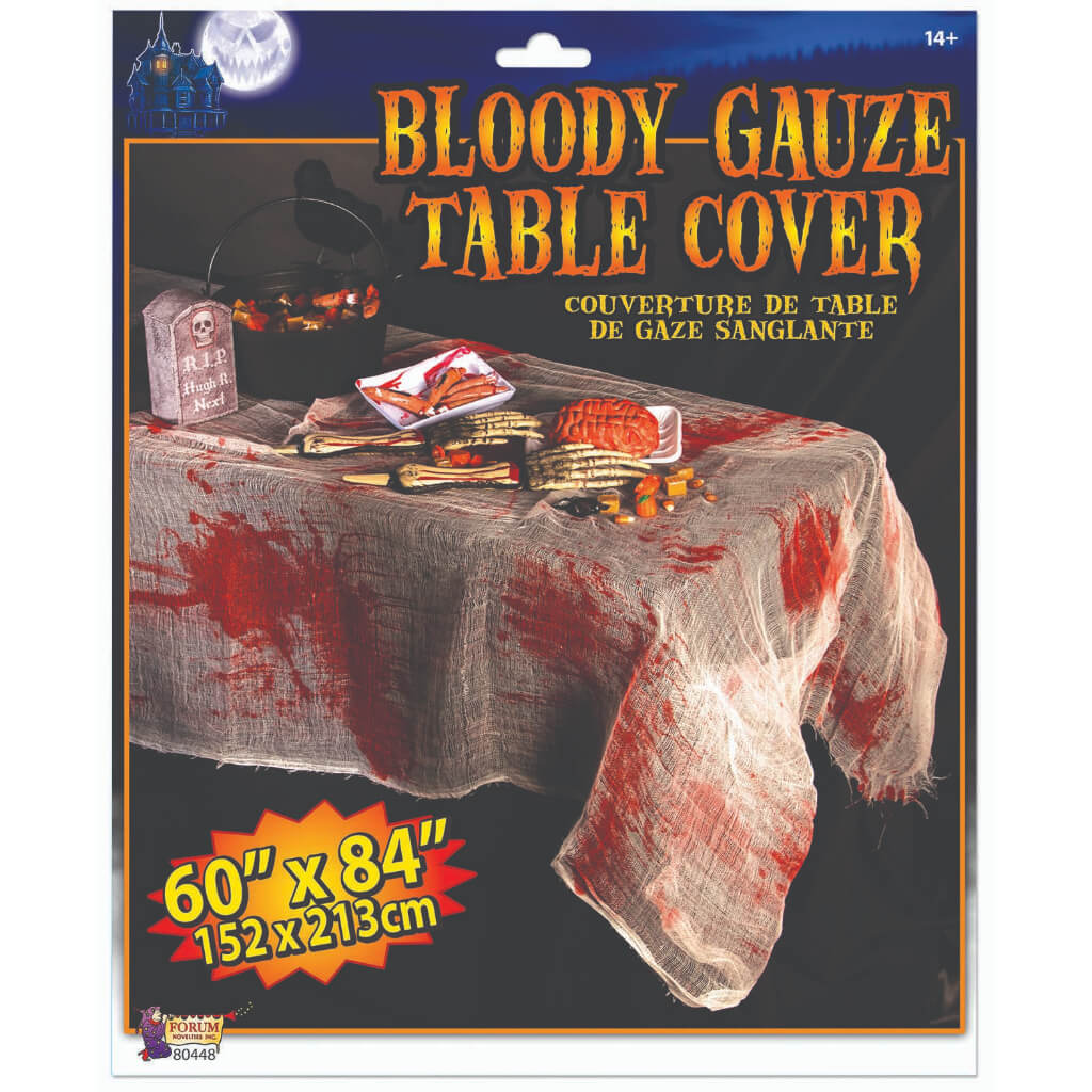 Bloody Gauze Table Cover