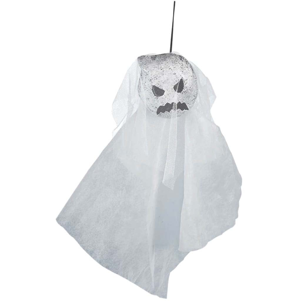 Hanging Ghost Prop Decoration 12in