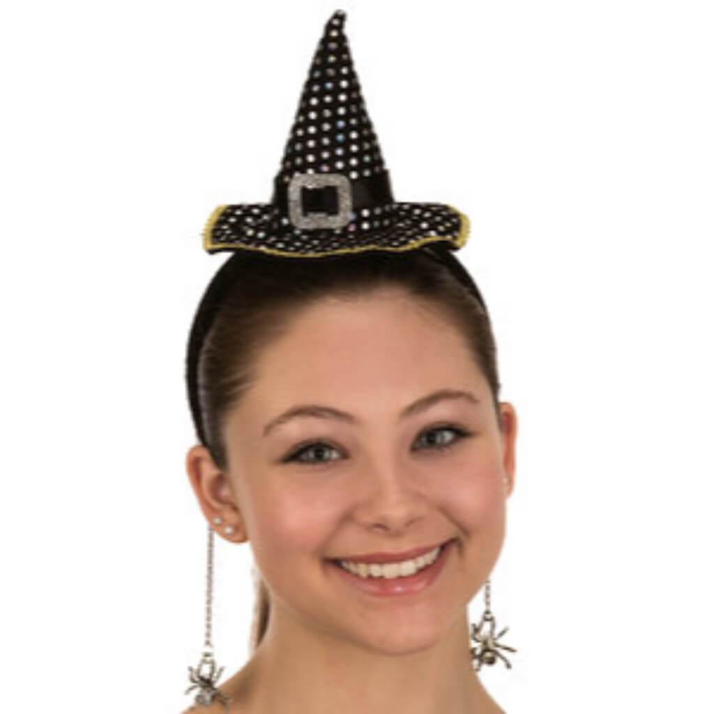 Mini Witch Hat with Earrings 