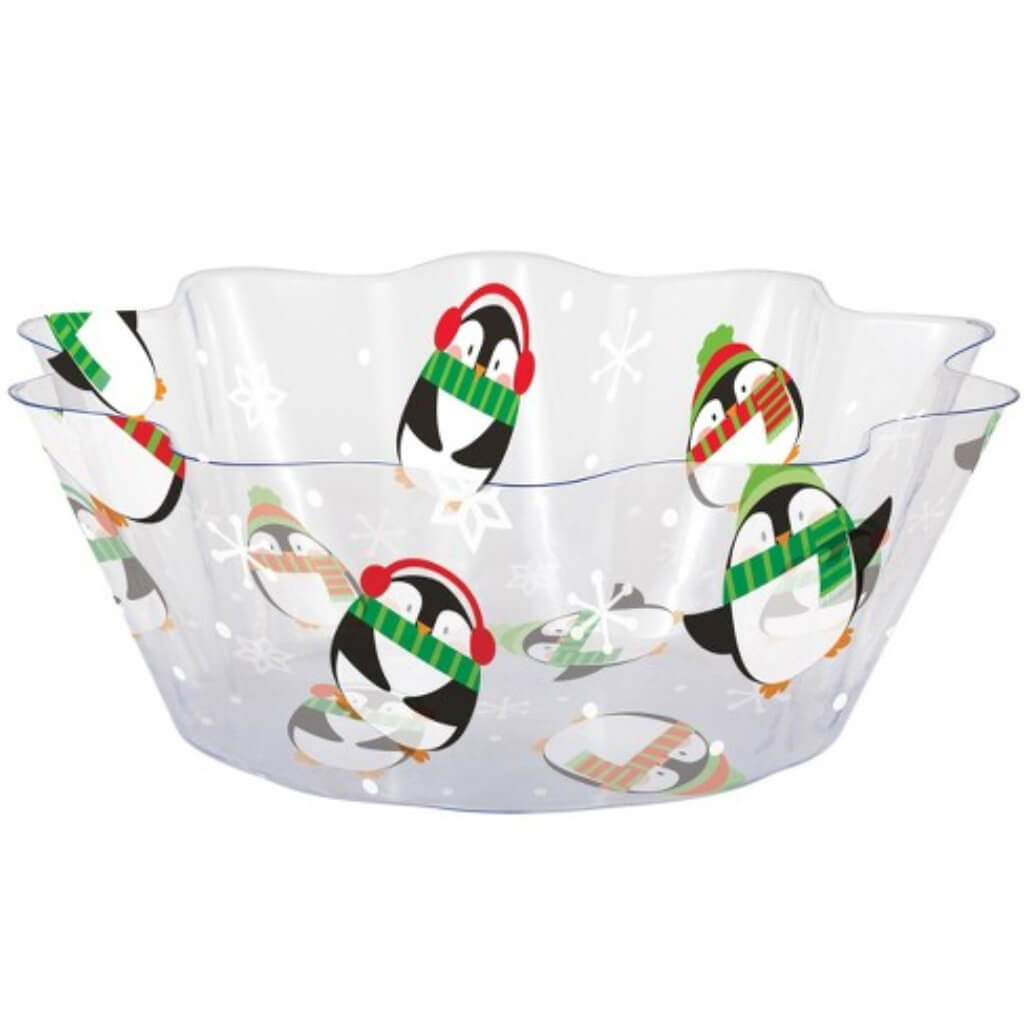 Penguin Pal Bowl Flt Pl 1 Cl 8" 