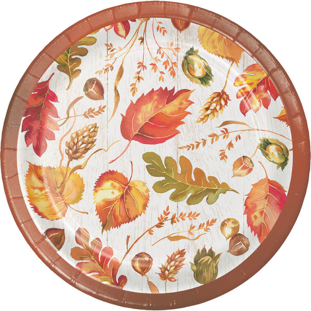 Fall Give Thanks 7in Plate 8ct